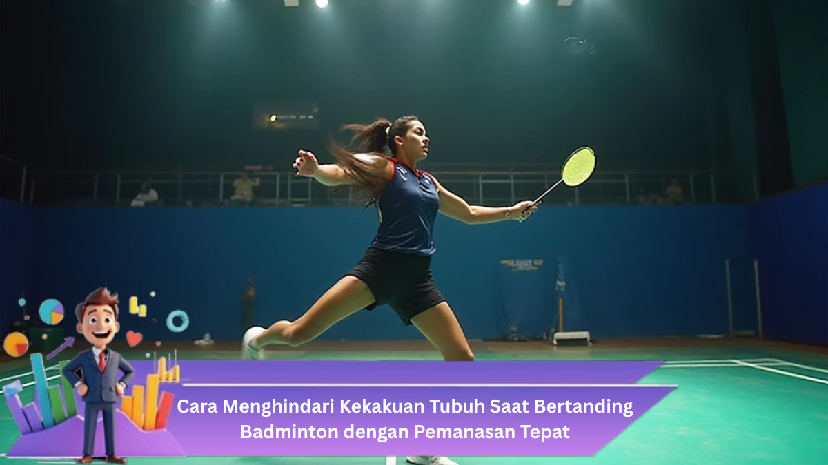 Cara Menghindari Kekakuan Tubuh Saat Bertanding Badminton dengan Pemanasan Tepat