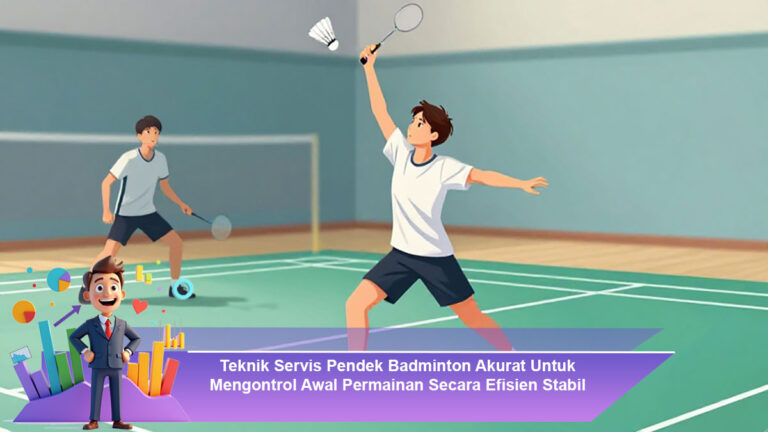 Teknik-Servis-Pendek-Badminton-Akurat-Untuk-Mengontrol-Awal-Permainan-Secara-Efisien-Stabil