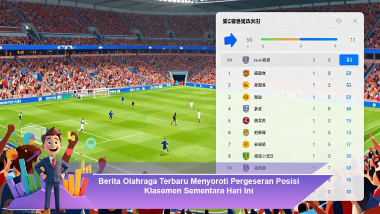 Berita-Olahraga-Terbaru-Menyoroti-Pergeseran-Posisi-Klasemen-Sementara-Hari-Ini