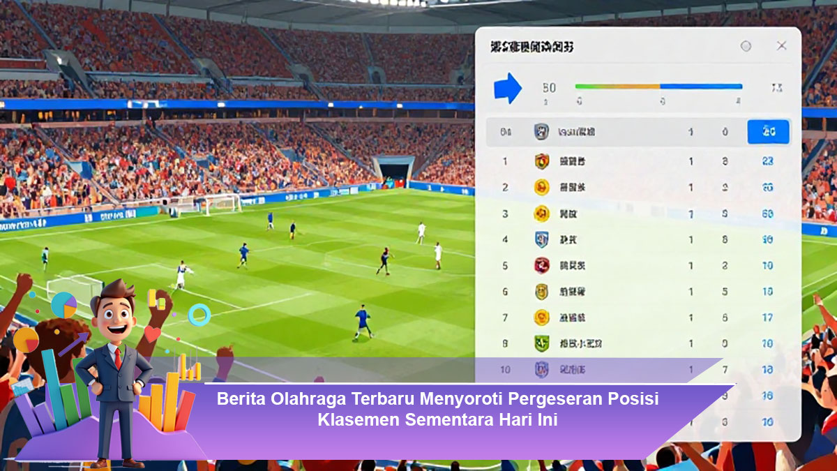Berita-Olahraga-Terbaru-Menyoroti-Pergeseran-Posisi-Klasemen-Sementara-Hari-Ini