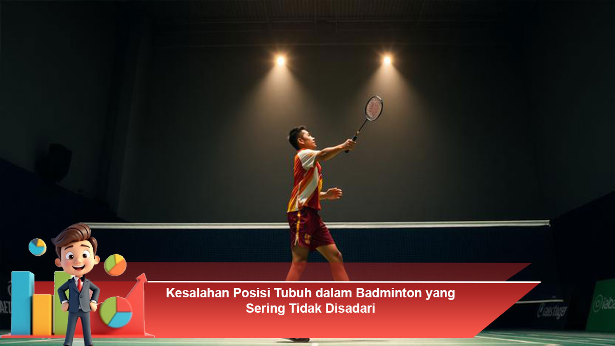 Kesalahan-Posisi-Tubuh-dalam-Badminton-yang-Sering-Tidak-Disadari