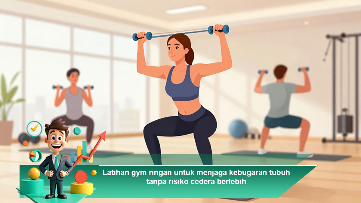 Latihan-gym-ringan-untuk-menjaga-kebugaran-tubuh-tanpa-risiko-cedera-berlebih