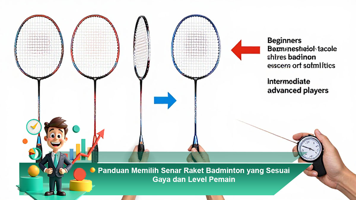 Panduan-Memilih-Senar-Raket-Badminton-yang-Sesuai-Gaya-dan-Level-Pemain