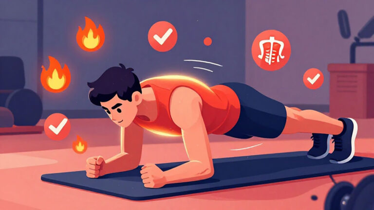 Cara-Melakukan-Mountain-Climbers-untuk-Membakar-Lemak-Sekaligus-Melatih-Core