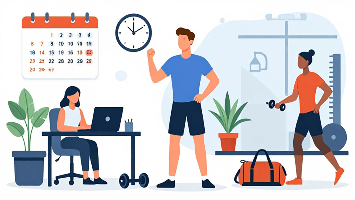 Cara-Mengatur-Jadwal-Latihan-Gym-bagi-Karyawan-yang-Sibuk