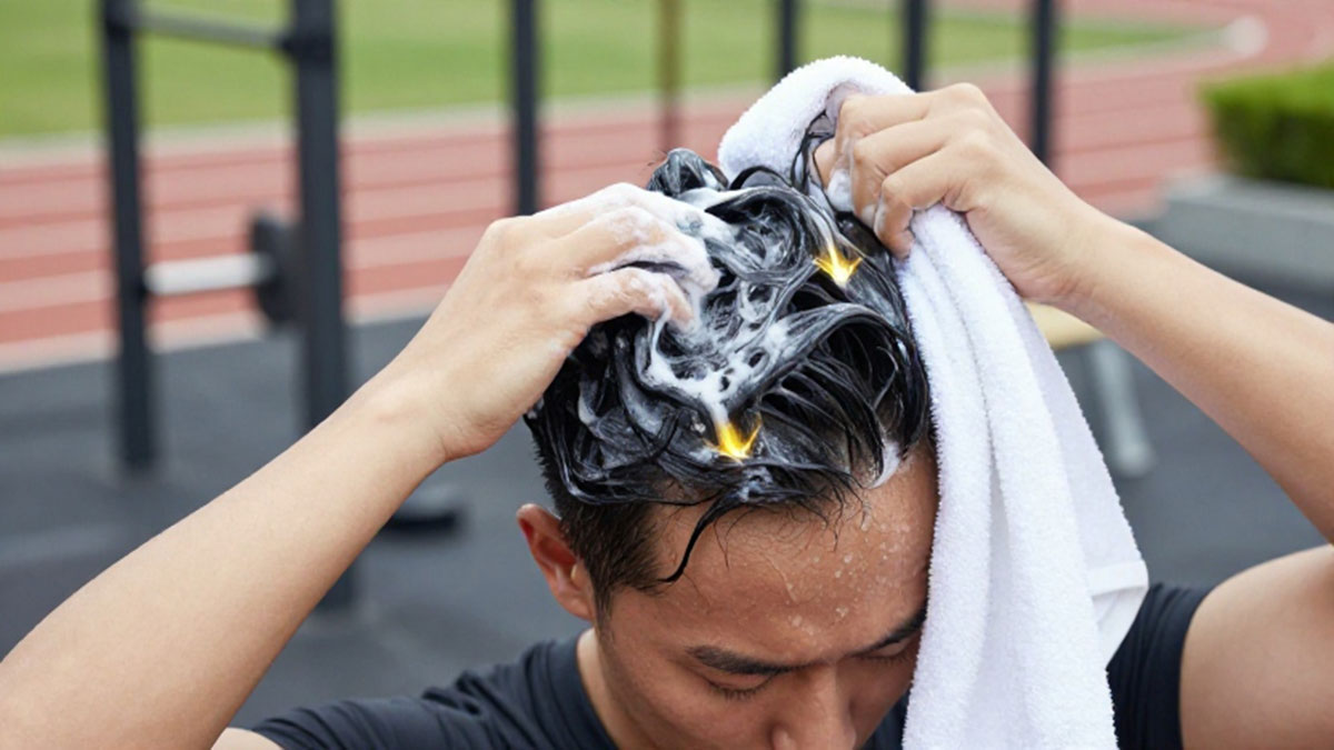 Cara-Mengatasi-Masalah-Rambut-Rontok-Akibat-Keringat-Berlebih-Saat-Sering-Olahraga