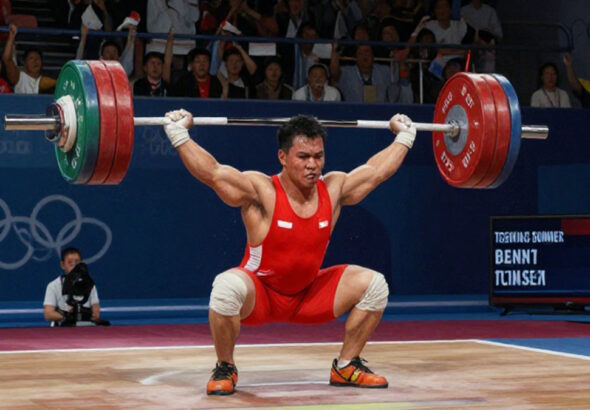 Perjuangan-Atlet-Angkat-Besi-Indonesia-Raih-Tiket-Olimpiade-Musim-Panas-Mendatang