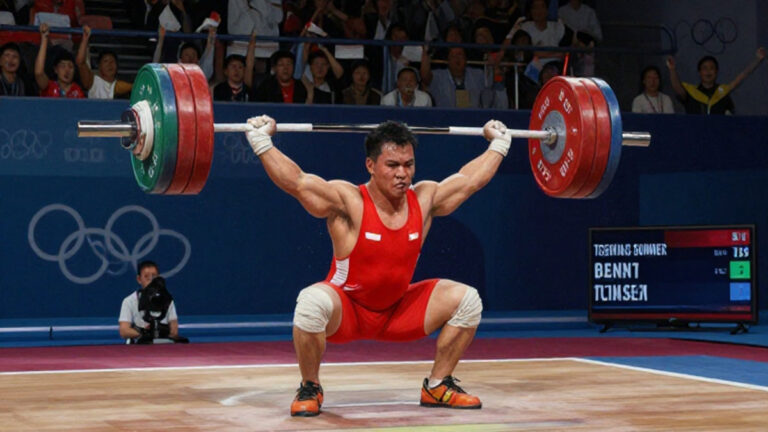 Perjuangan-Atlet-Angkat-Besi-Indonesia-Raih-Tiket-Olimpiade-Musim-Panas-Mendatang