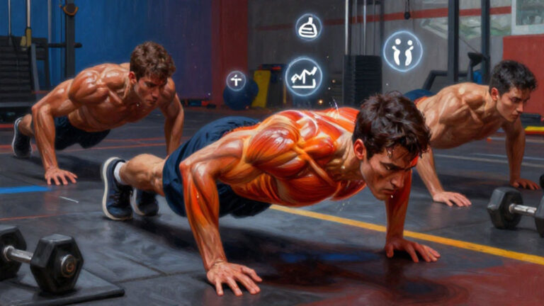 Rahasia-Membentuk-Otot-Dada-Bidang-Dengan-Variasi-Push-Up-Yang-Benar